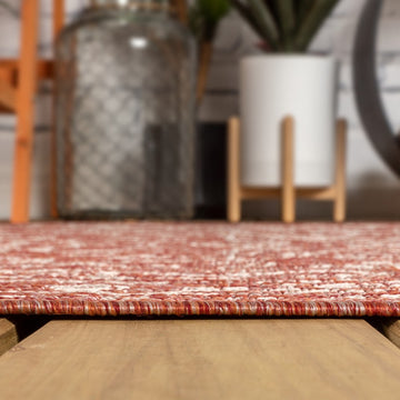 Malta Bohemian Medallion Textured Weave Indoor/outdoor Area Rug